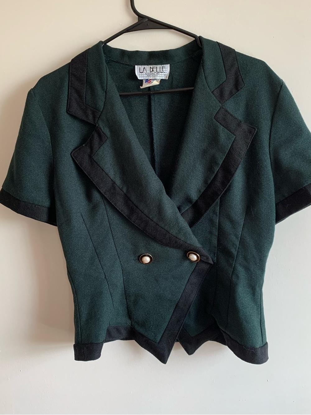 Vintage Short Sleeve Blazer